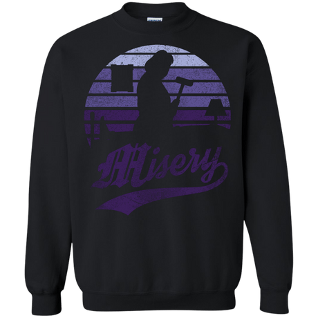 Sweatshirts Black / Small Misery Sun Set Crewneck Sweatshirt