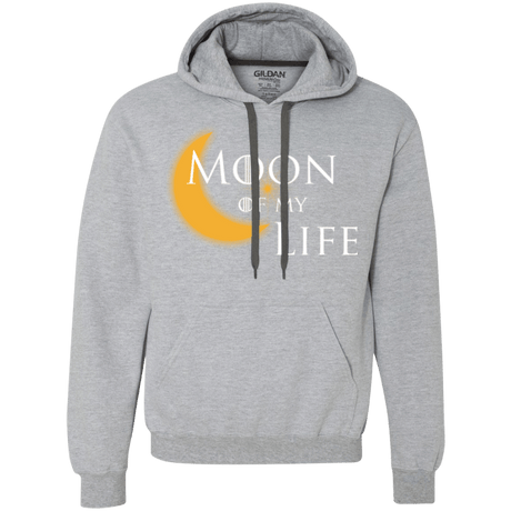 Sweatshirts Sport Grey / Small Moon of my Life Premium Fleece Hoodie