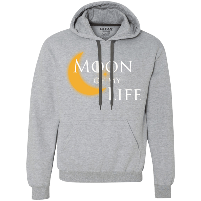 Sweatshirts Sport Grey / Small Moon of my Life Premium Fleece Hoodie