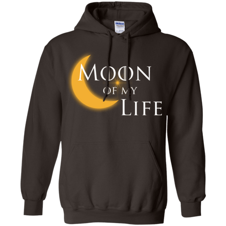 Sweatshirts Dark Chocolate / Small Moon of my Life Pullover Hoodie