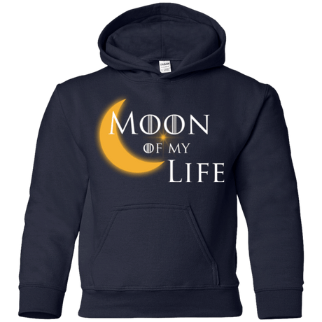 Sweatshirts Navy / YS Moon of my Life Youth Hoodie