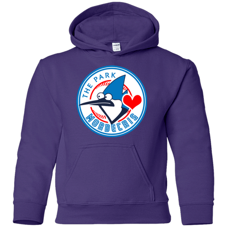Sweatshirts Purple / YS Mordecais Youth Hoodie
