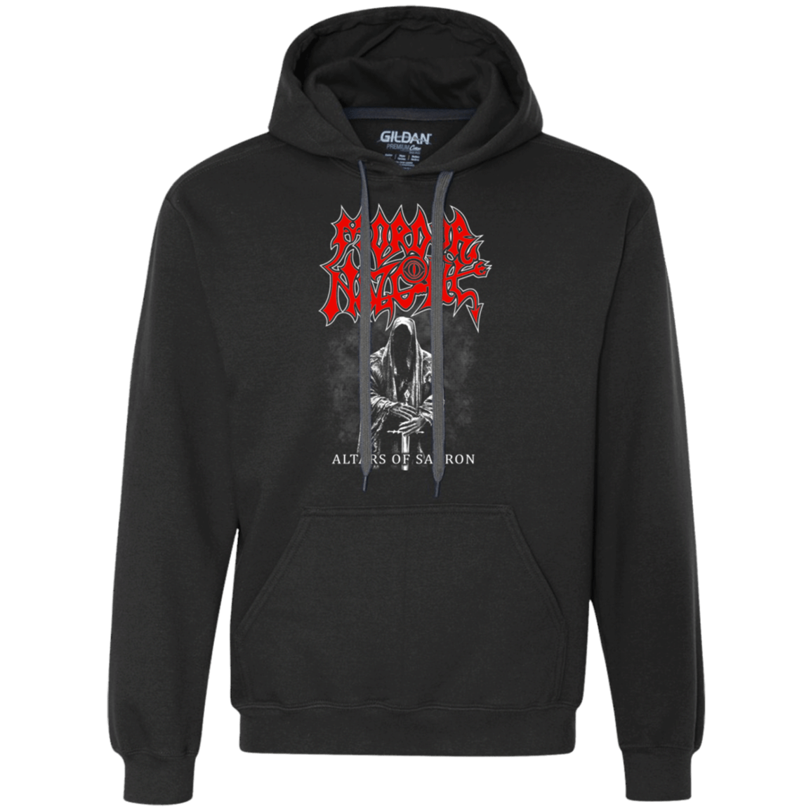 Sweatshirts Black / Small Mordor Nazgul Premium Fleece Hoodie