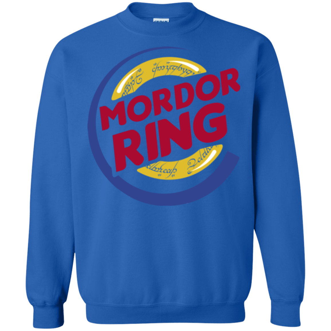 Sweatshirts Royal / Small Mordor Ring Crewneck Sweatshirt