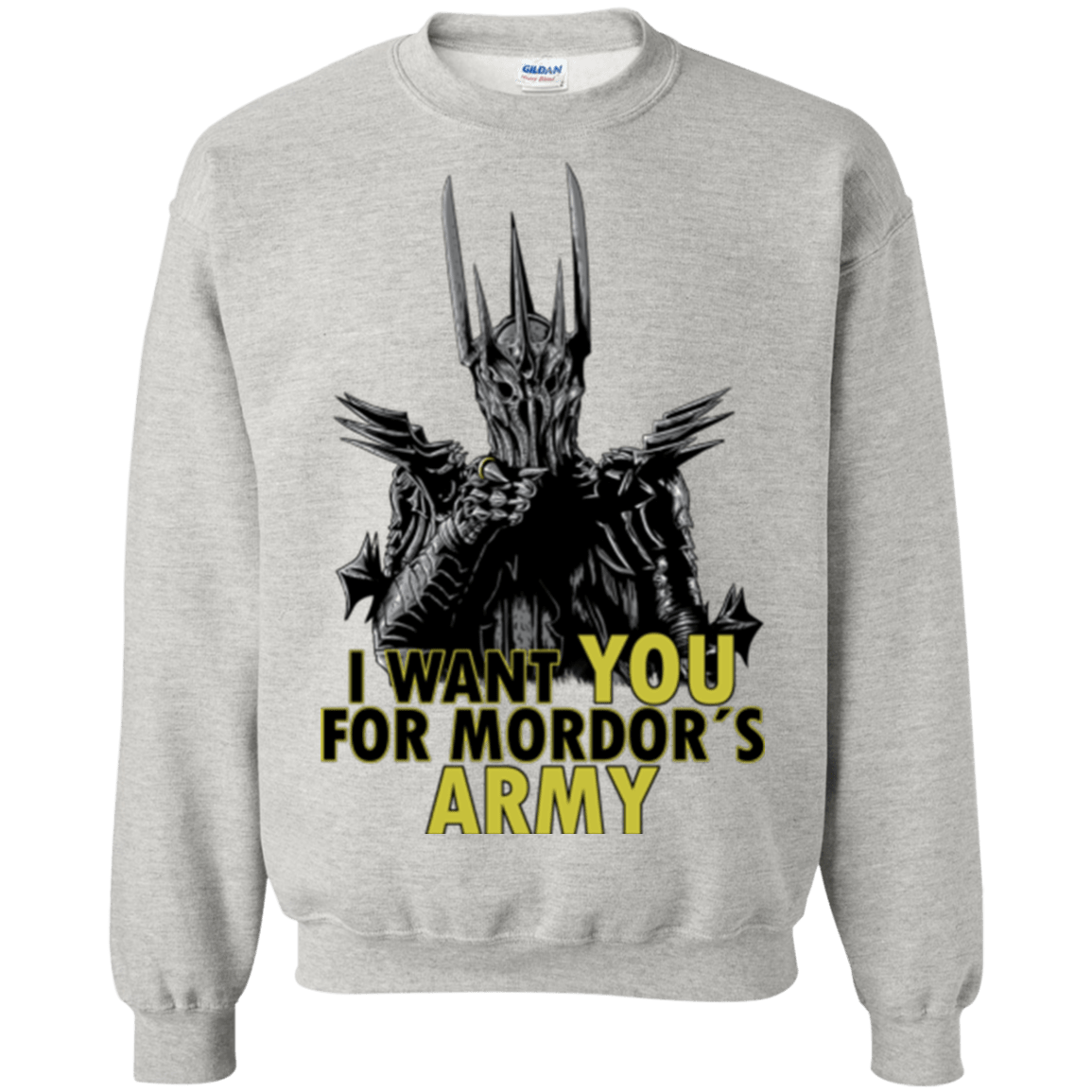 Sweatshirts Ash / Small Mordors army Crewneck Sweatshirt