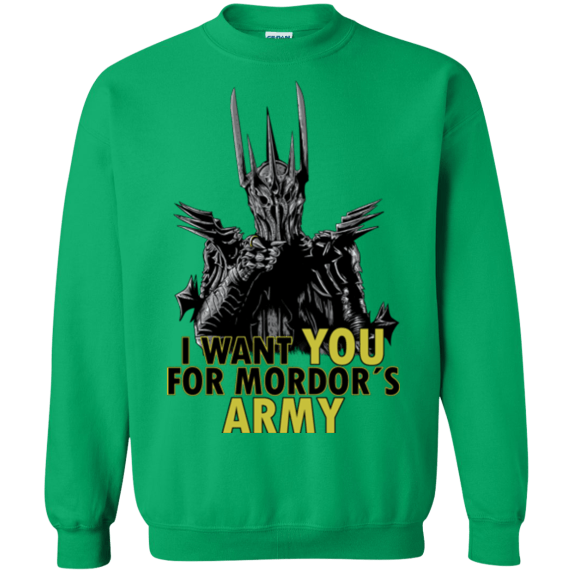 Sweatshirts Irish Green / Small Mordors army Crewneck Sweatshirt