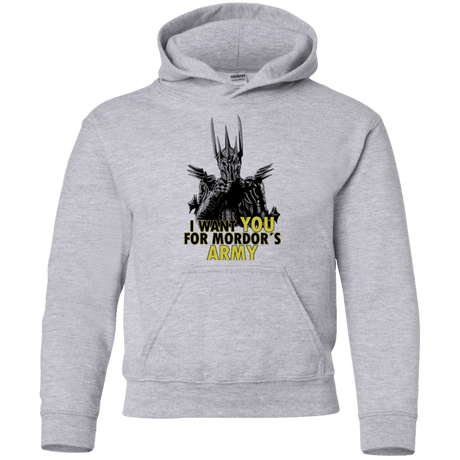 Sweatshirts Sport Grey / YS Mordors army Youth Hoodie