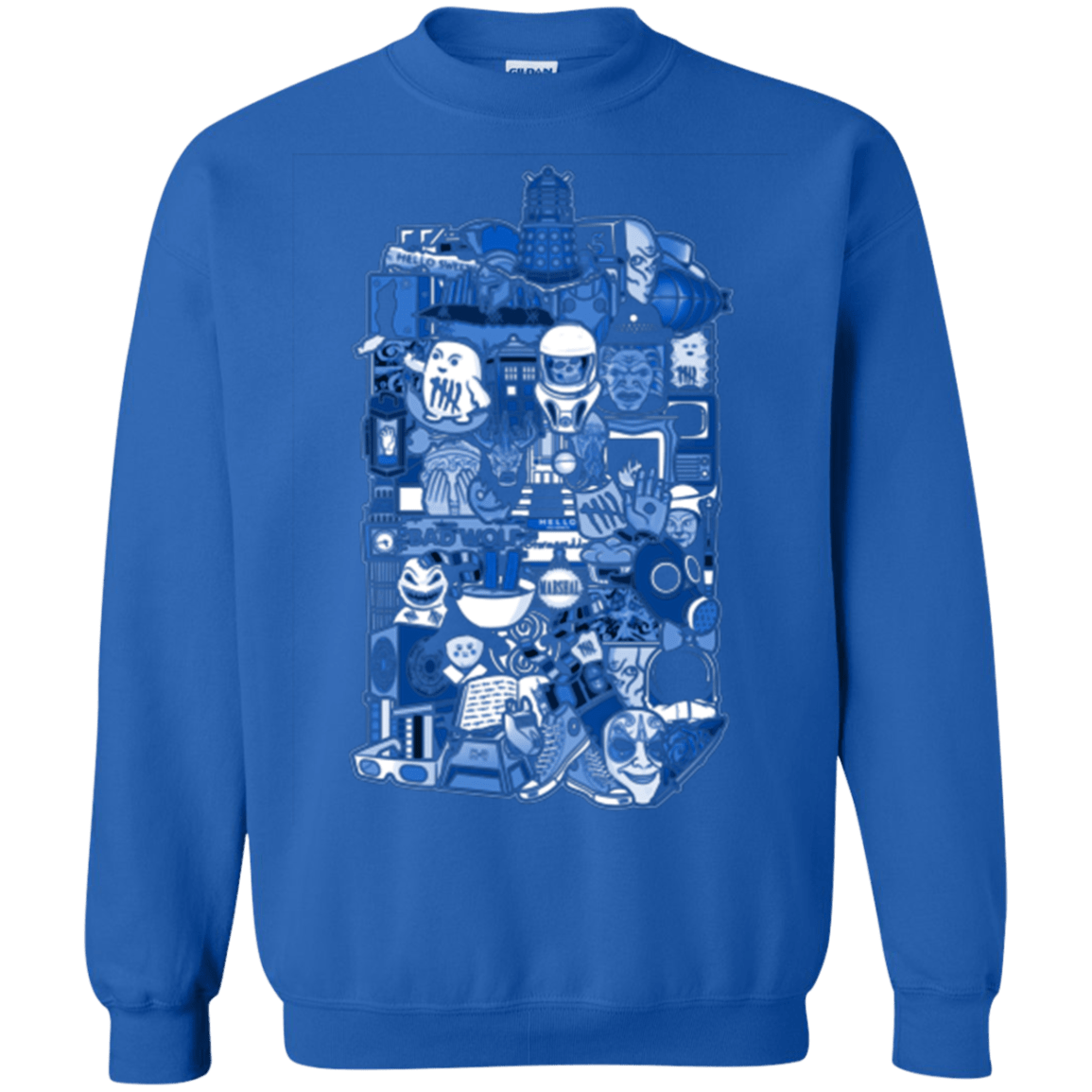 Sweatshirts Royal / Small More On The Inside Crewneck Sweatshirt