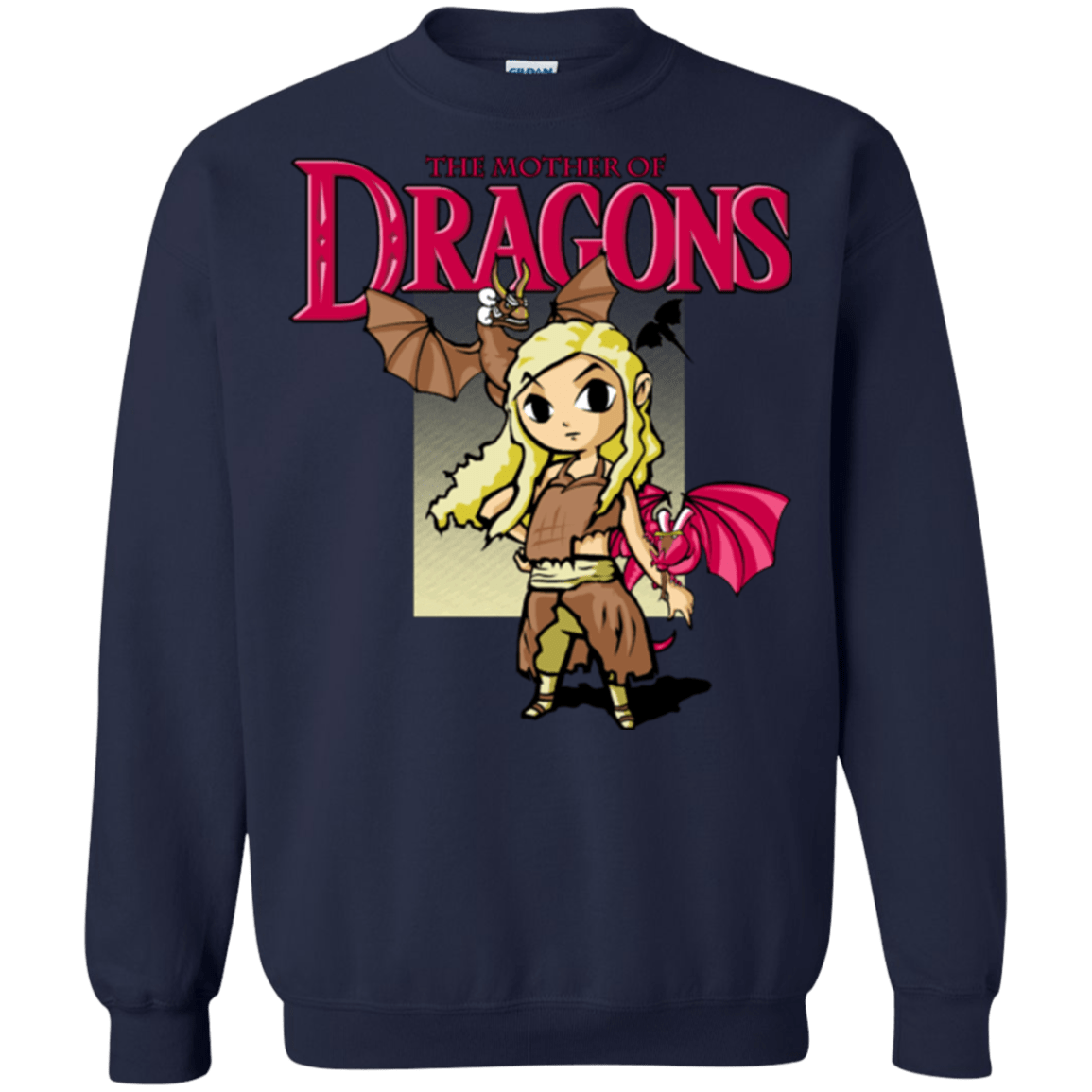 Sweatshirts Navy / Small Mother of Dragons Crewneck Sweatshirt