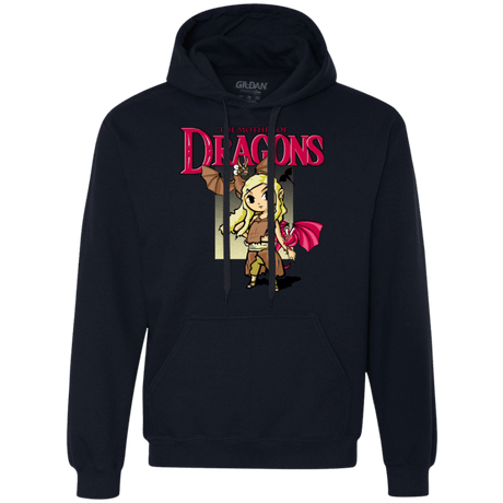 Sweatshirts Navy / Small Mother of Dragons Premium Fleece Hoodie