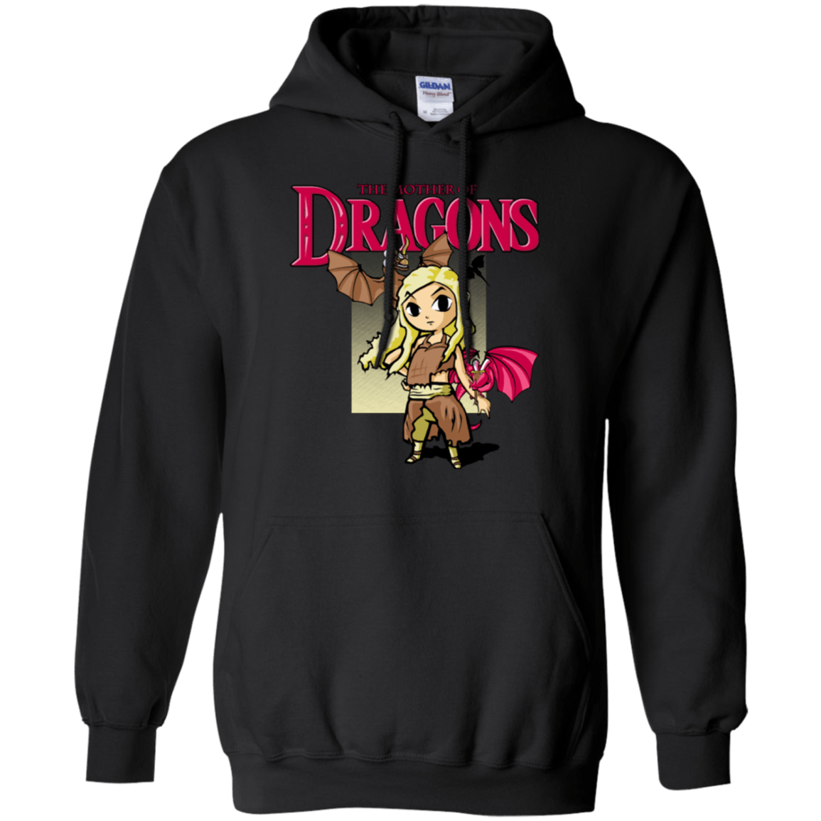 Sweatshirts Black / Small Mother of Dragons Pullover Hoodie