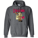 Sweatshirts Dark Heather / Small Mother of Dragons Pullover Hoodie