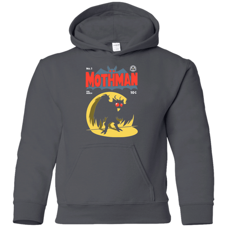 Sweatshirts Charcoal / YS Mothman Youth Hoodie