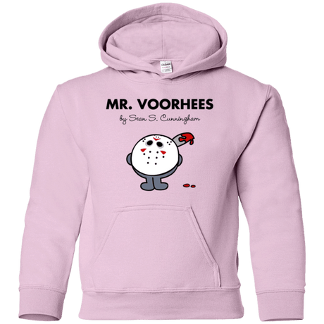 Sweatshirts Light Pink / YS Mr Voorhees Youth Hoodie