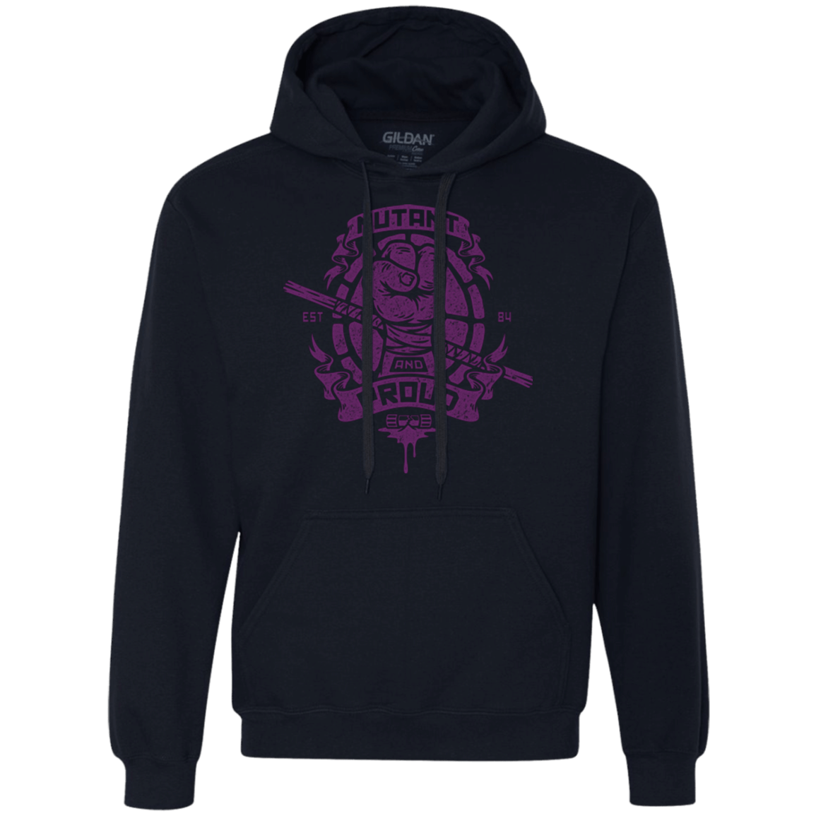 Sweatshirts Navy / Small Mutant and Proud Donny Premium Fleece Hoodie