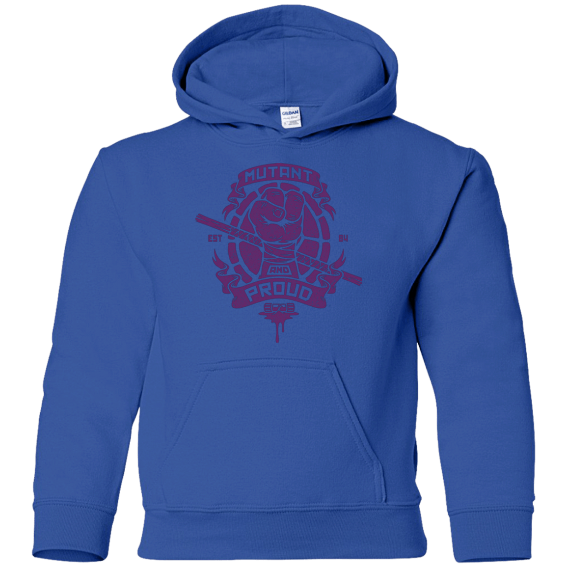 Sweatshirts Royal / YS Mutant and Proud Donny Youth Hoodie