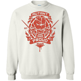 Sweatshirts White / Small Mutant and Proud Raph Crewneck Sweatshirt