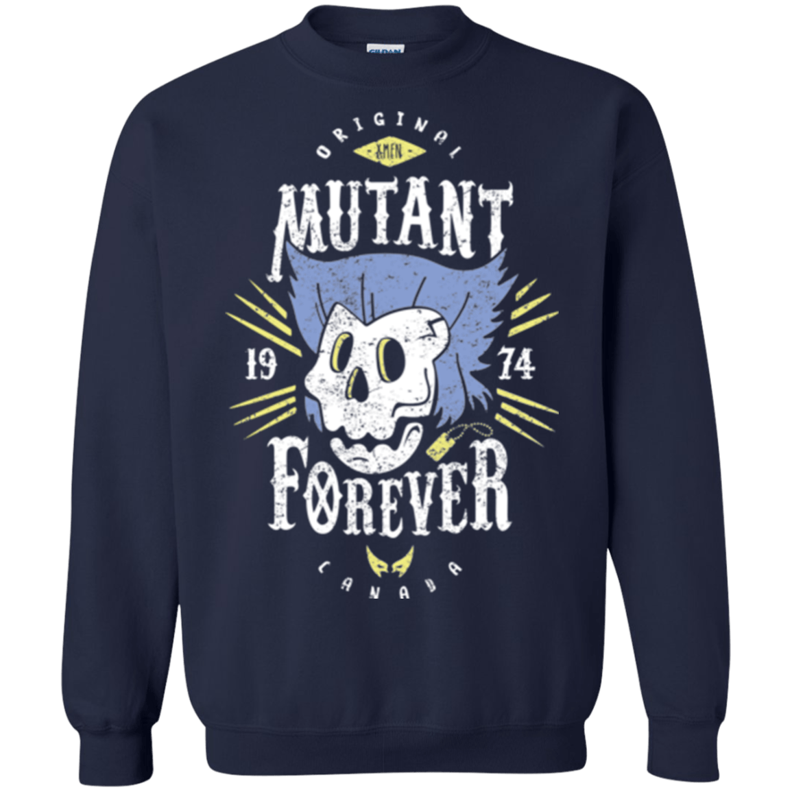 Sweatshirts Navy / Small Mutant Forever Crewneck Sweatshirt