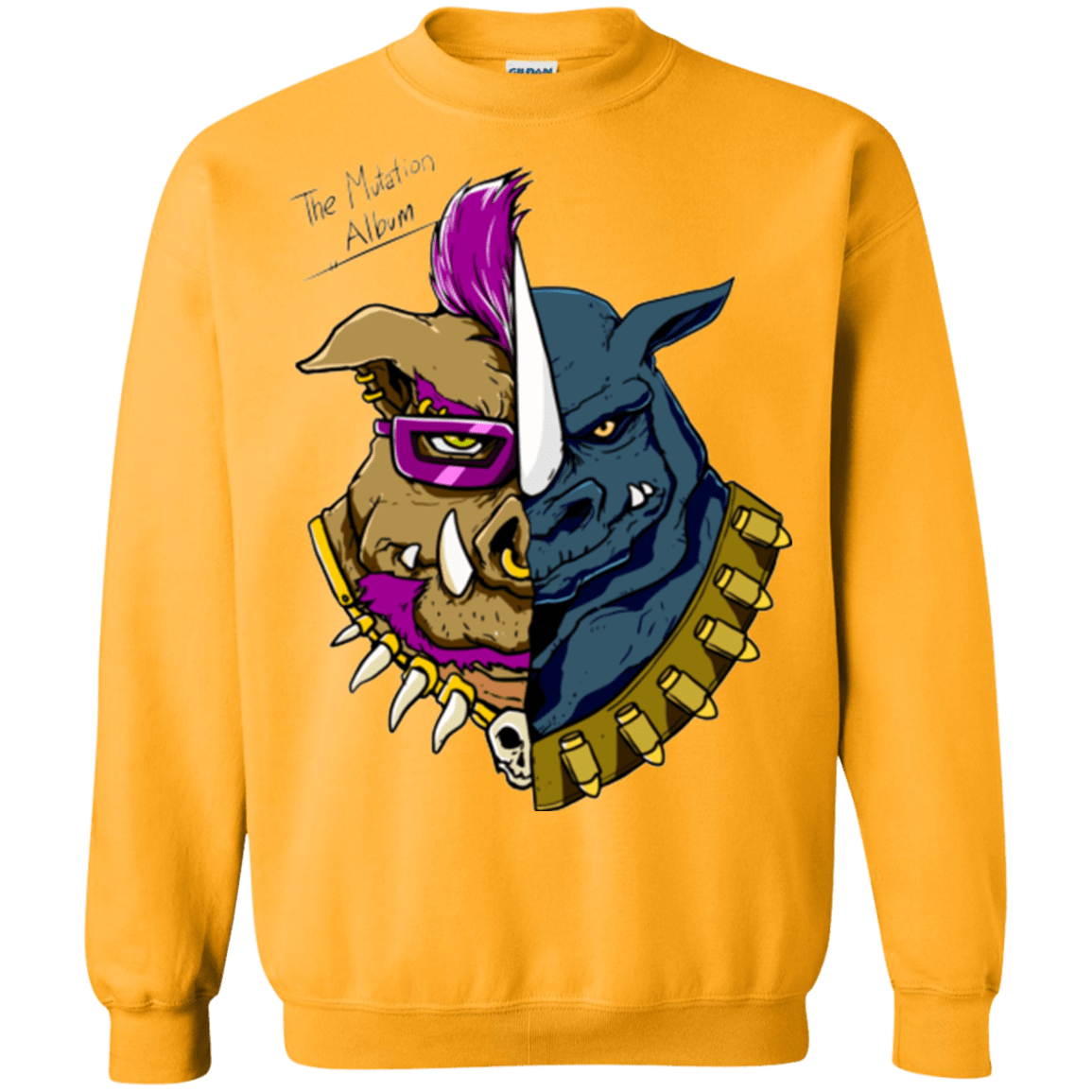Sweatshirts Gold / Small Mutation Album Crewneck Sweatshirt
