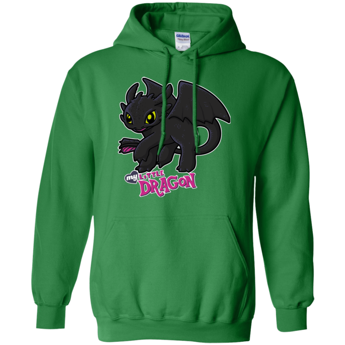 Sweatshirts Irish Green / Small MY LITTLE DRAGON Pullover Hoodie