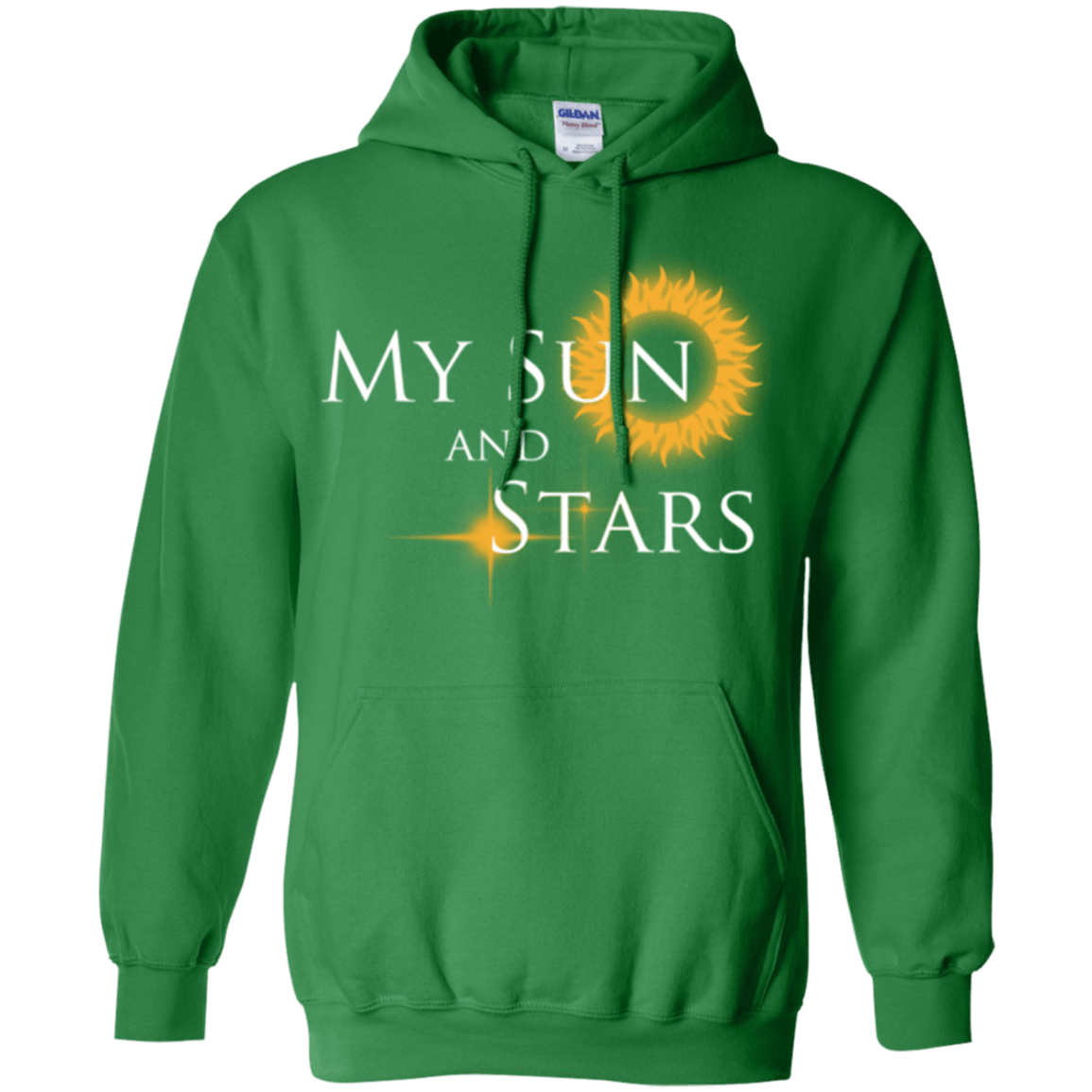 Sweatshirts Irish Green / Small My Sun And Stars Pullover Hoodie