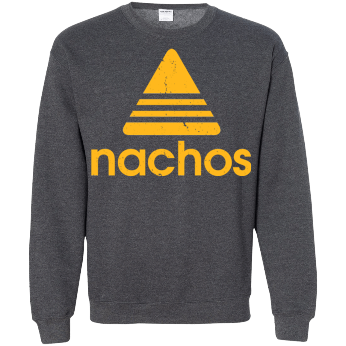 Sweatshirts Dark Heather / Small Nachos Crewneck Sweatshirt