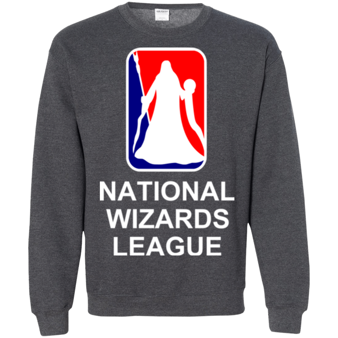 Sweatshirts Dark Heather / Small National Wizards League Crewneck Sweatshirt