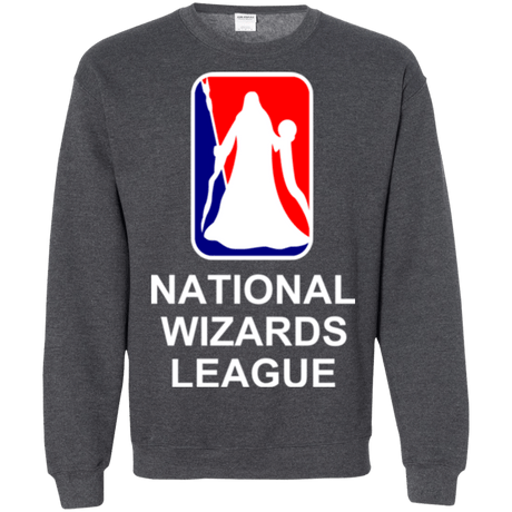 Sweatshirts Dark Heather / Small National Wizards League Crewneck Sweatshirt