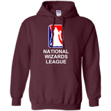 Sweatshirts Maroon / Small National Wizards League Pullover Hoodie