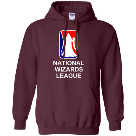 Sweatshirts Maroon / Small National Wizards League Pullover Hoodie