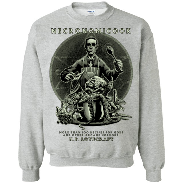 Sweatshirts Sport Grey / Small Necronomicook Crewneck Sweatshirt