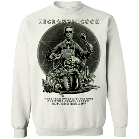 Sweatshirts White / Small Necronomicook Crewneck Sweatshirt