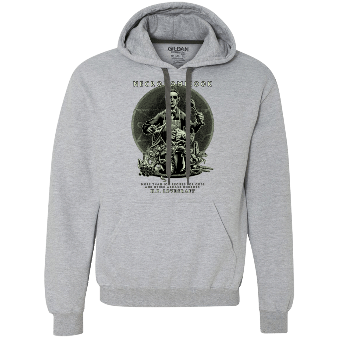 Sweatshirts Sport Grey / Small Necronomicook Premium Fleece Hoodie