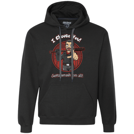 Sweatshirts Black / Small Negan Chooses You Premium Fleece Hoodie
