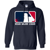 Sweatshirts Navy / Small Negan Mayor League Pullover Hoodie