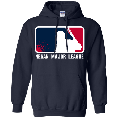 Sweatshirts Navy / Small Negan Mayor League Pullover Hoodie