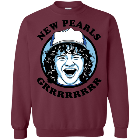 Sweatshirts Maroon / S New Pearls Crewneck Sweatshirt