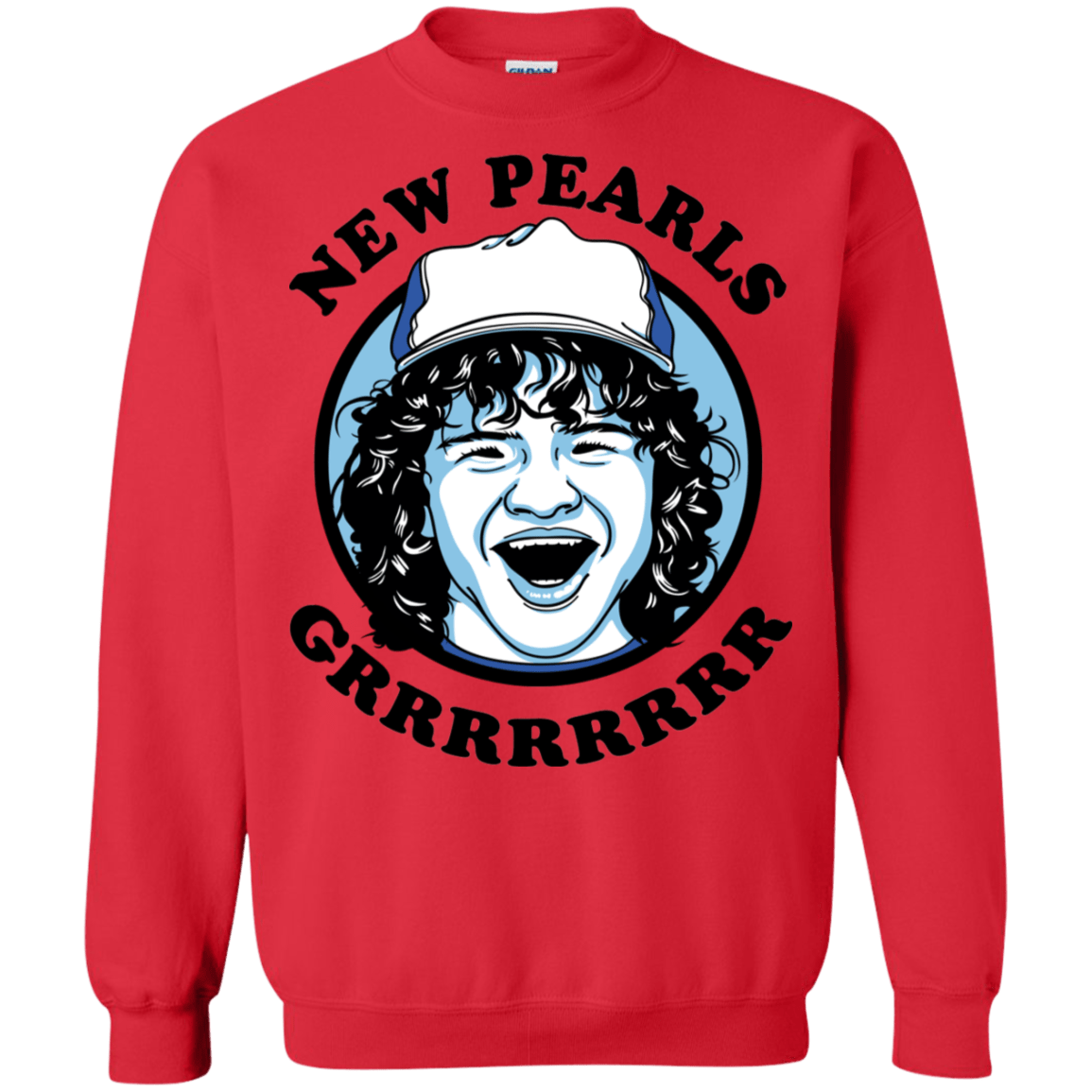 Sweatshirts Red / S New Pearls Crewneck Sweatshirt