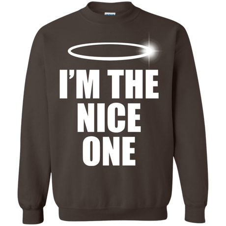 Sweatshirts Dark Chocolate / Small Nice One Crewneck Sweatshirt