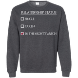 Sweatshirts Dark Heather / Small Night watchs Crewneck Sweatshirt