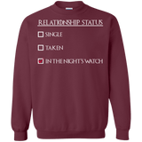 Sweatshirts Maroon / Small Night watchs Crewneck Sweatshirt