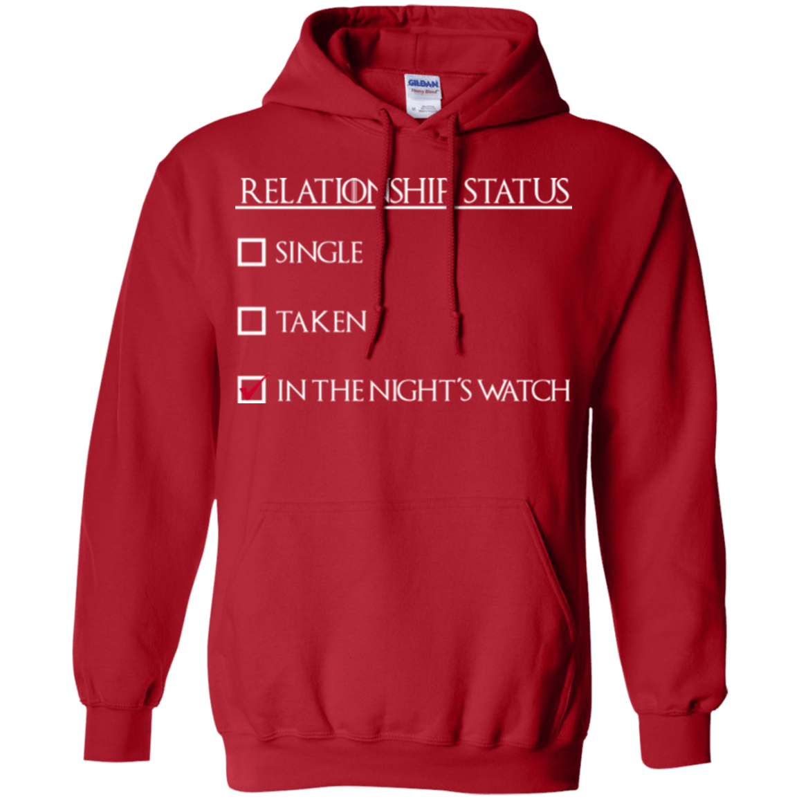 Sweatshirts Red / Small Night watchs Pullover Hoodie