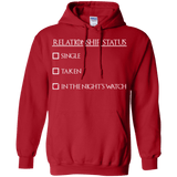 Sweatshirts Red / Small Night watchs Pullover Hoodie