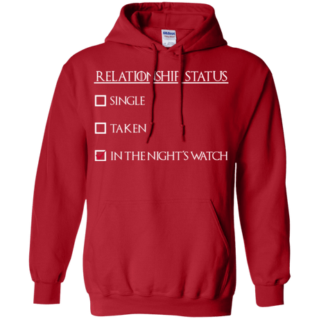 Sweatshirts Red / Small Night watchs Pullover Hoodie