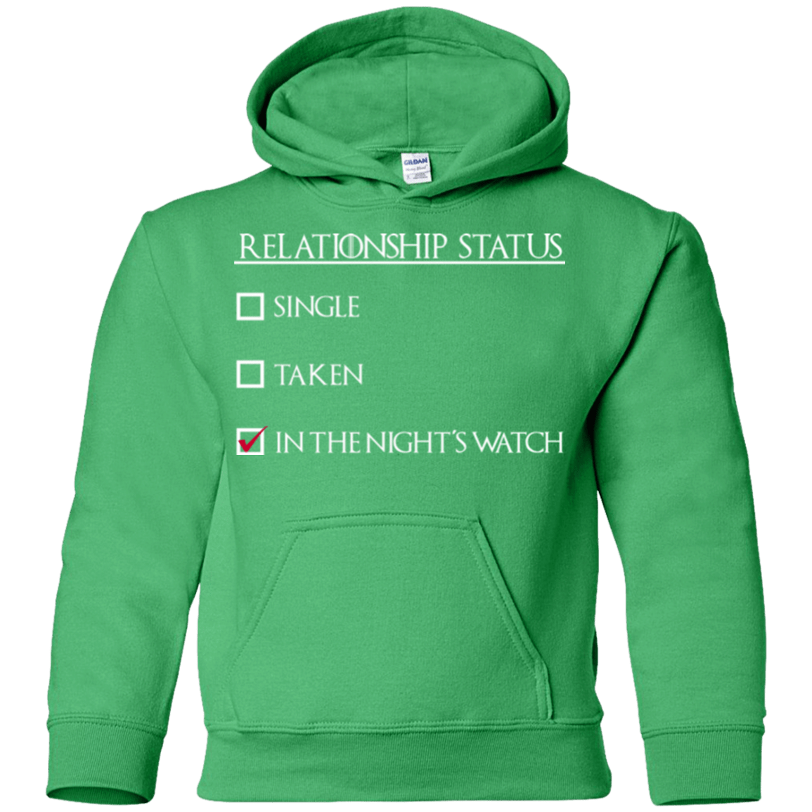 Sweatshirts Irish Green / YS Night watchs Youth Hoodie