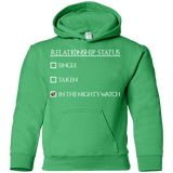 Sweatshirts Irish Green / YS Night watchs Youth Hoodie