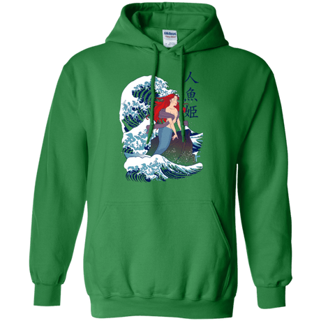 Sweatshirts Irish Green / Small Ningyo Hime Pullover Hoodie