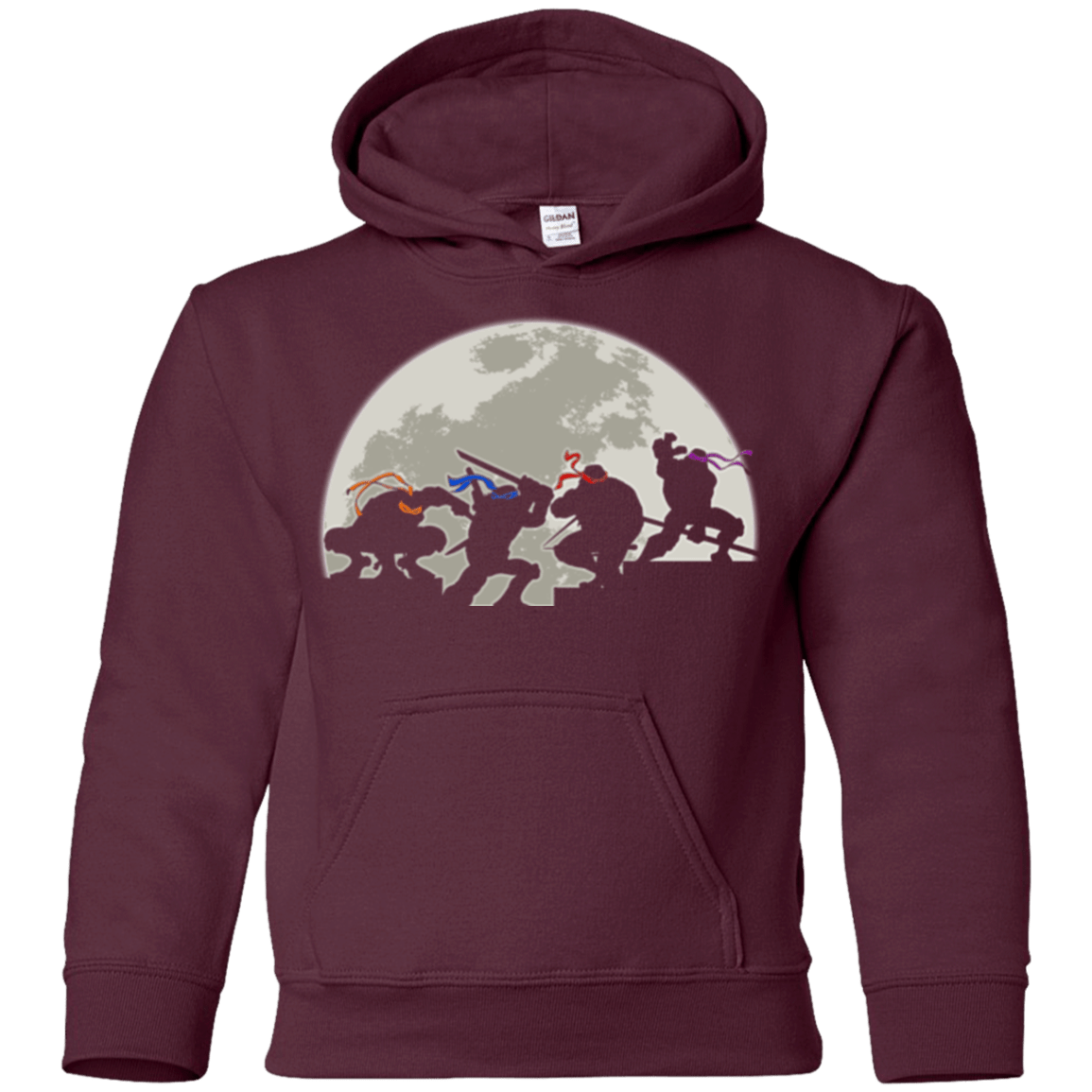 Sweatshirts Maroon / YS Ninja Youth Hoodie