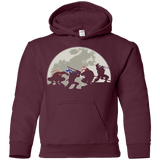 Sweatshirts Maroon / YS Ninja Youth Hoodie