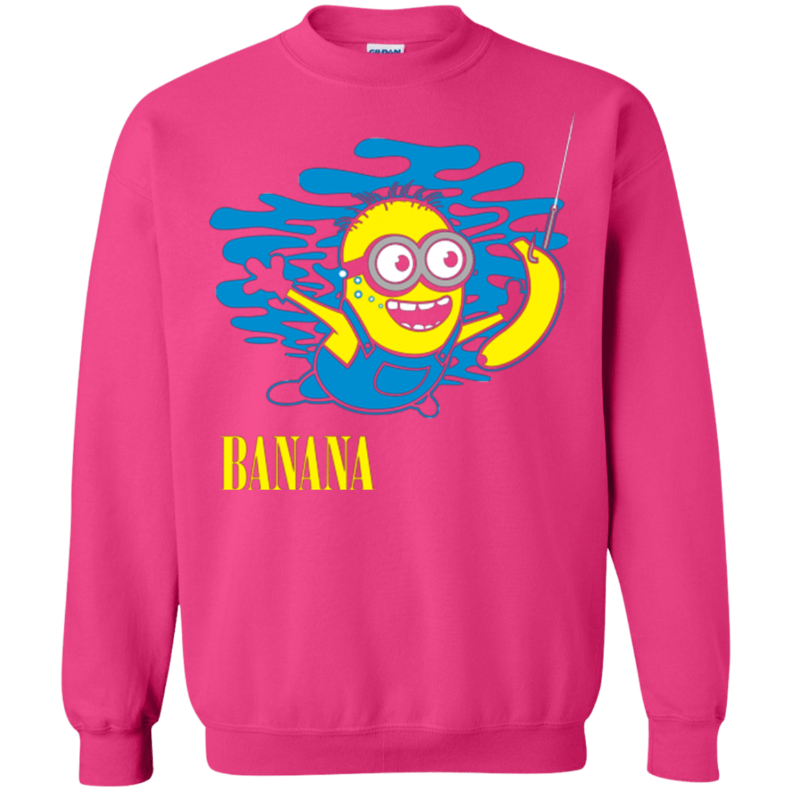 Sweatshirts Heliconia / Small Nirvana Banana Crewneck Sweatshirt